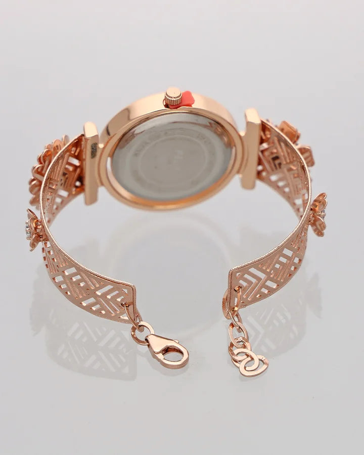 Felix Crystal Watch in 92.5 Silver