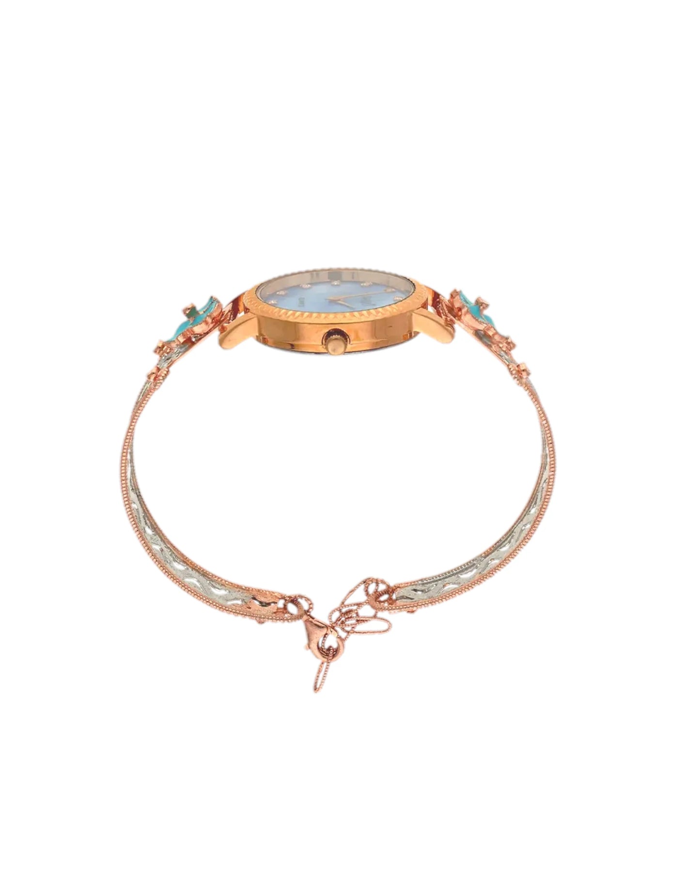 Floral Luxe Watch in 92.5 Silver