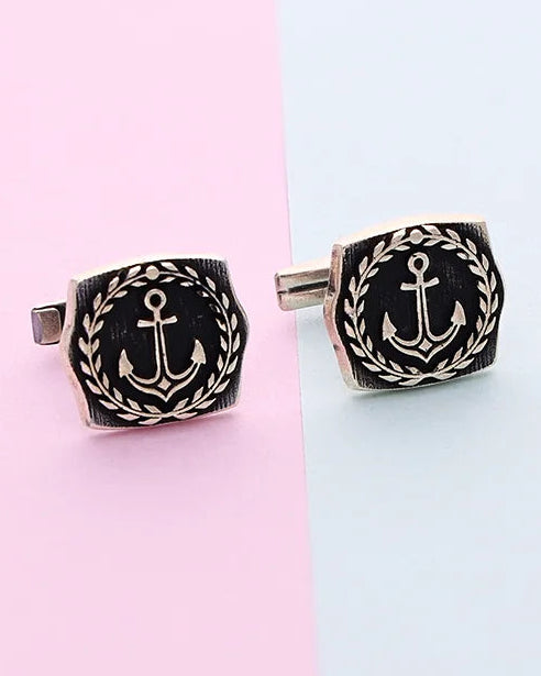 Voyage Cufflinks in 92.5 Silver