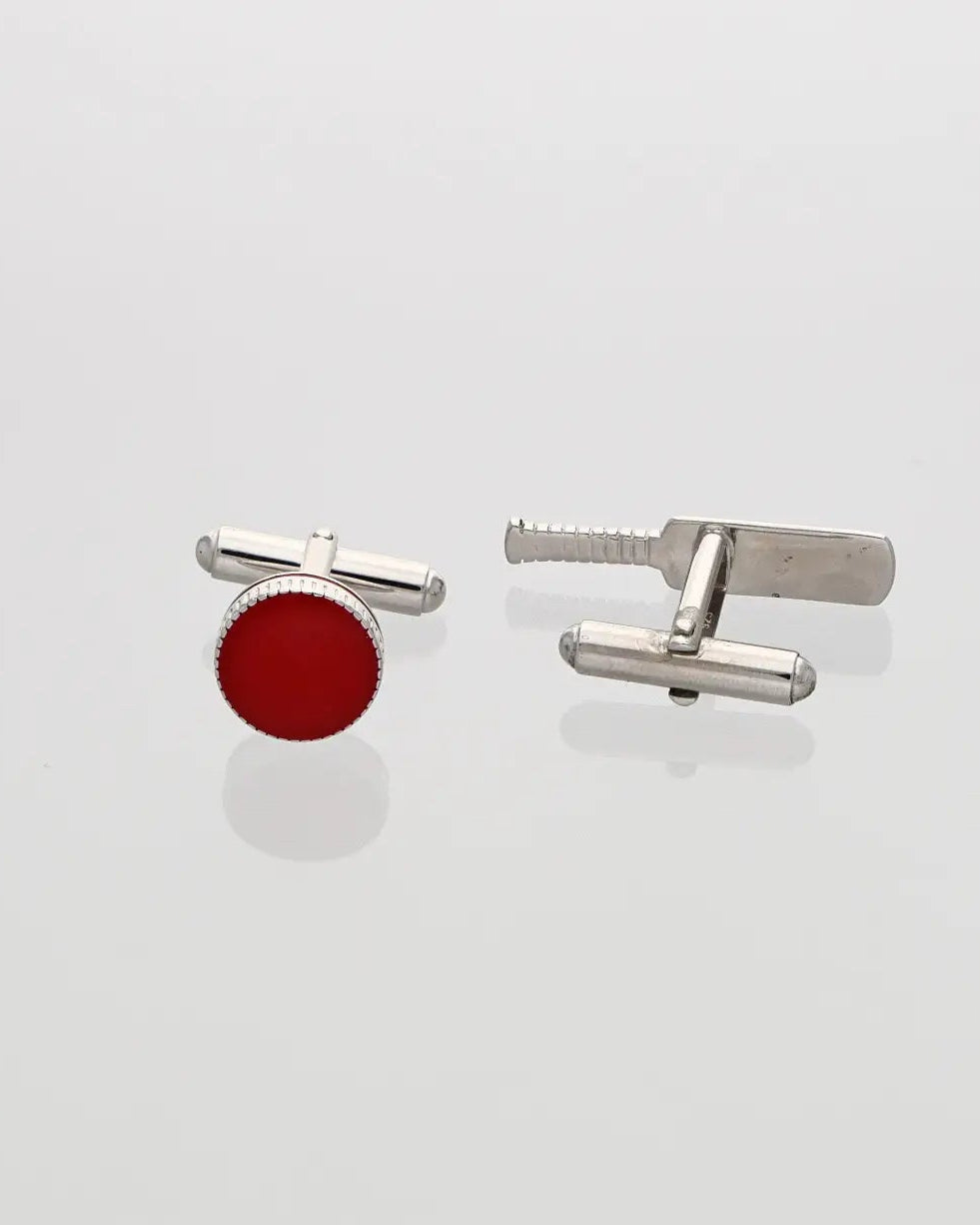 Cricket Cufflinks in 92.5 Silver