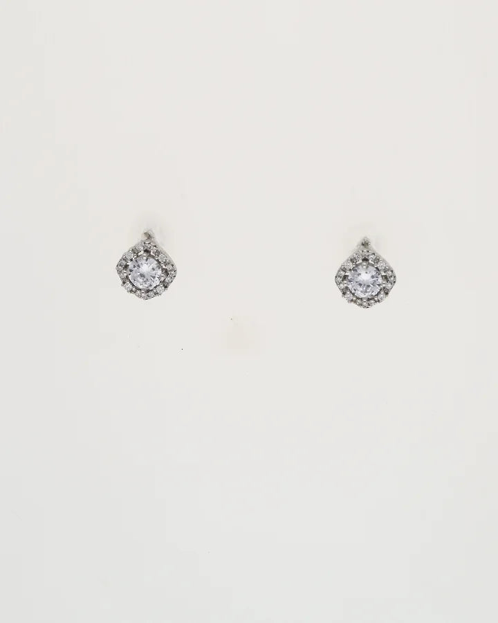 Crystal Symphony Pendant Set in 92.5 Silver