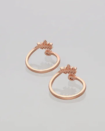 Crown Toe Rings in 92.5 Silver