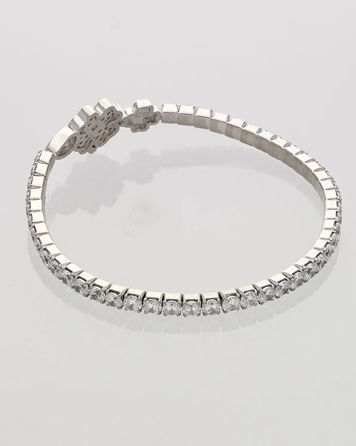 Aureth Soft Stretch Bracelet in 92.5 Silver