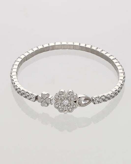 Aureth Soft Stretch Bracelet in 92.5 Silver