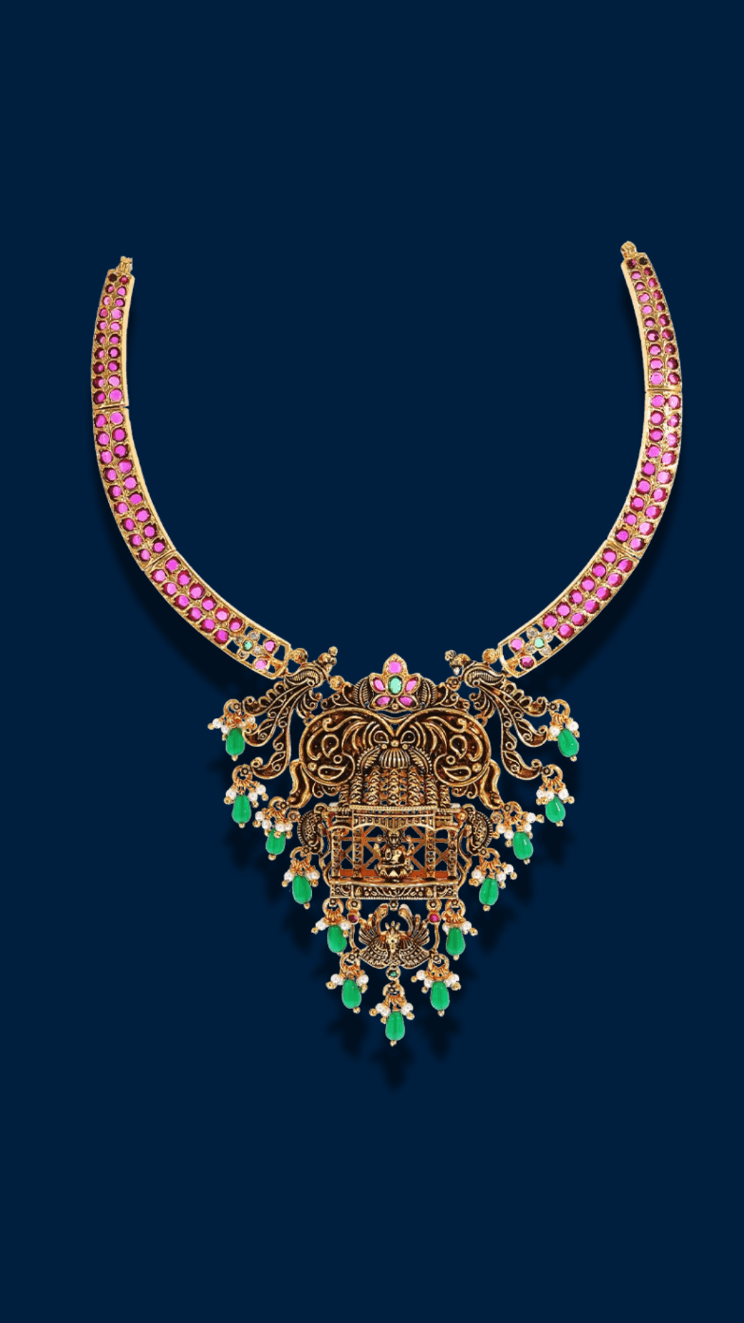 Royal Lakshmi Collar Necklace