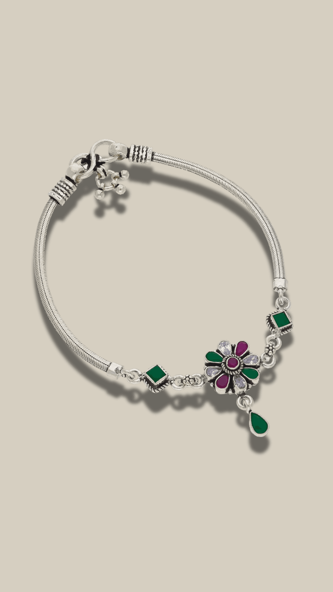 Floral Elegance Payal by Silsila