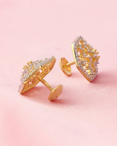 Royal Elegance Studs in 92.5 Silver