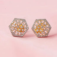 Royal Elegance Studs in 92.5 Silver
