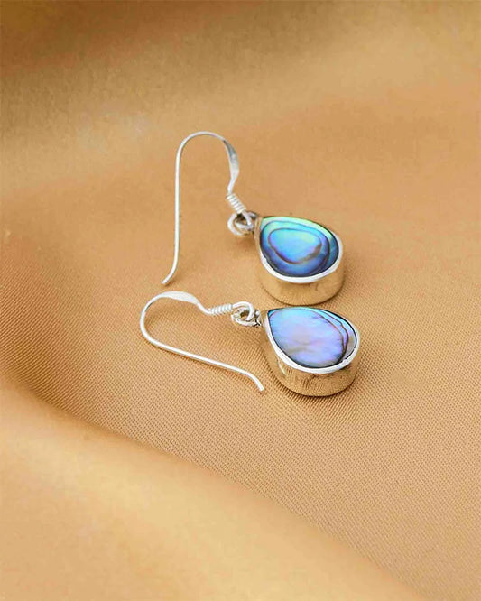 Timeless Teardrop Rhodium Studs in 92.5 Silver