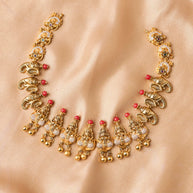 Antique Lakshmi Elephant Necklace