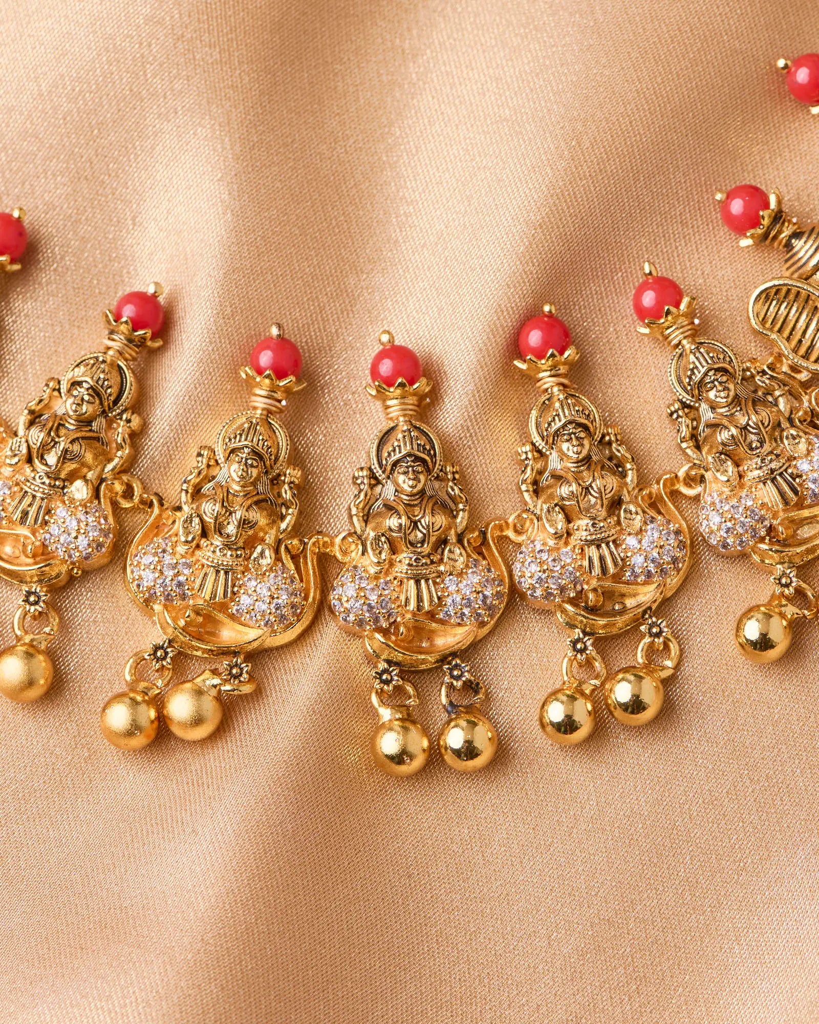 Antique Lakshmi Elephant Necklace