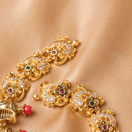 Antique Lakshmi Elephant Necklace
