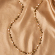 Antique Pearl Gundu Beads Mala