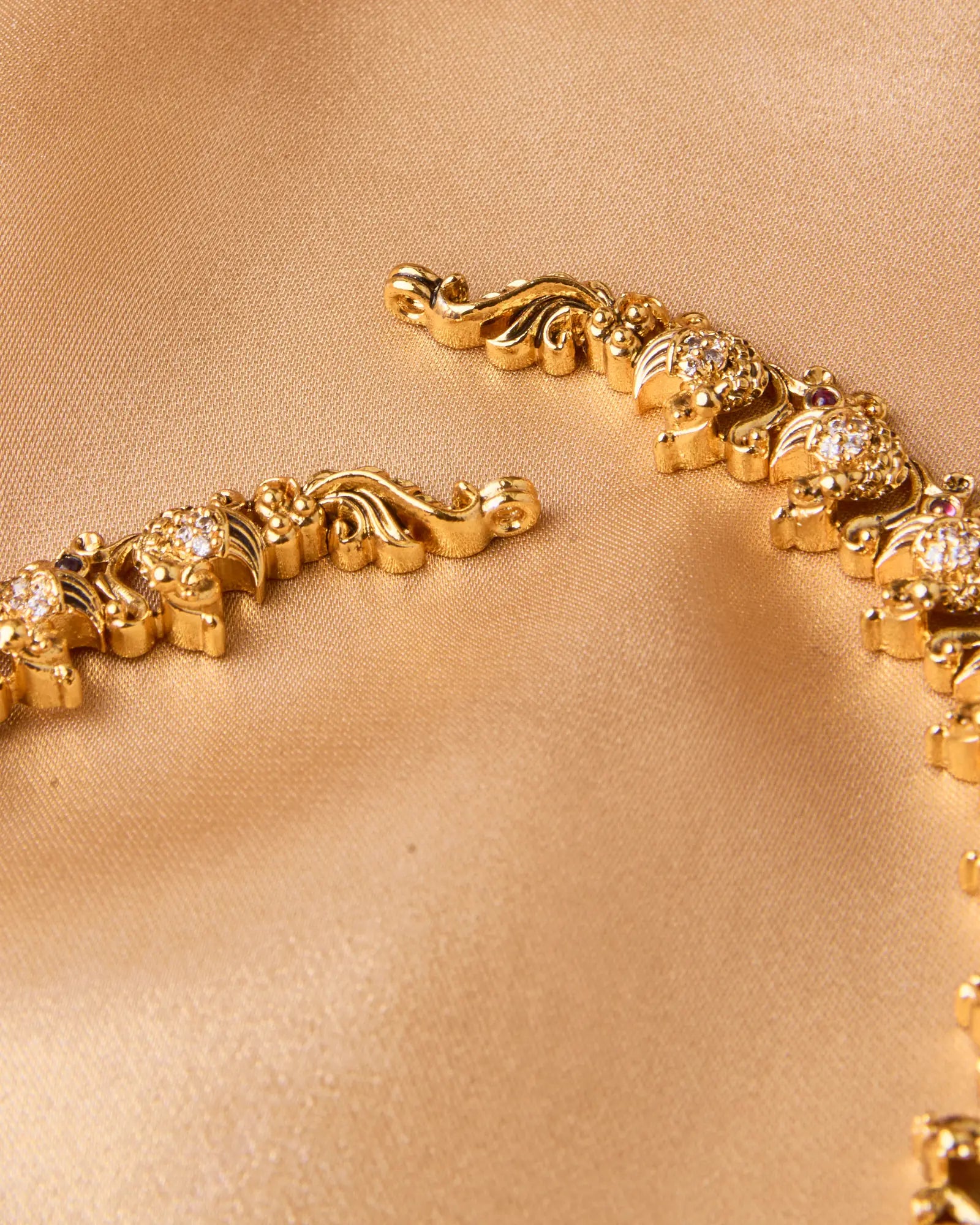 Antique Lakshmi Peacock Necklace