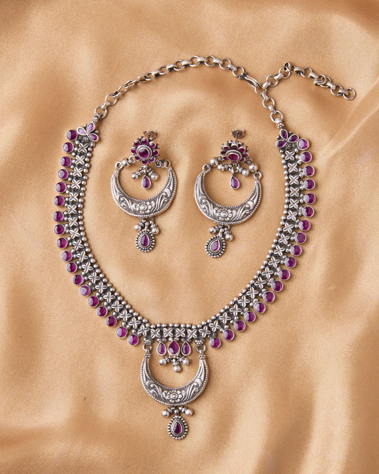 Rajasthani Chandrika Necklace Set