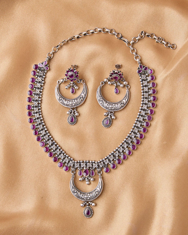 Rajasthani Chandrika Necklace Set