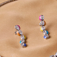 Aurora Bloom Enamel Necklace