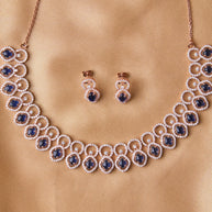 Silsila Ocean Bliss Rose Gold Necklace