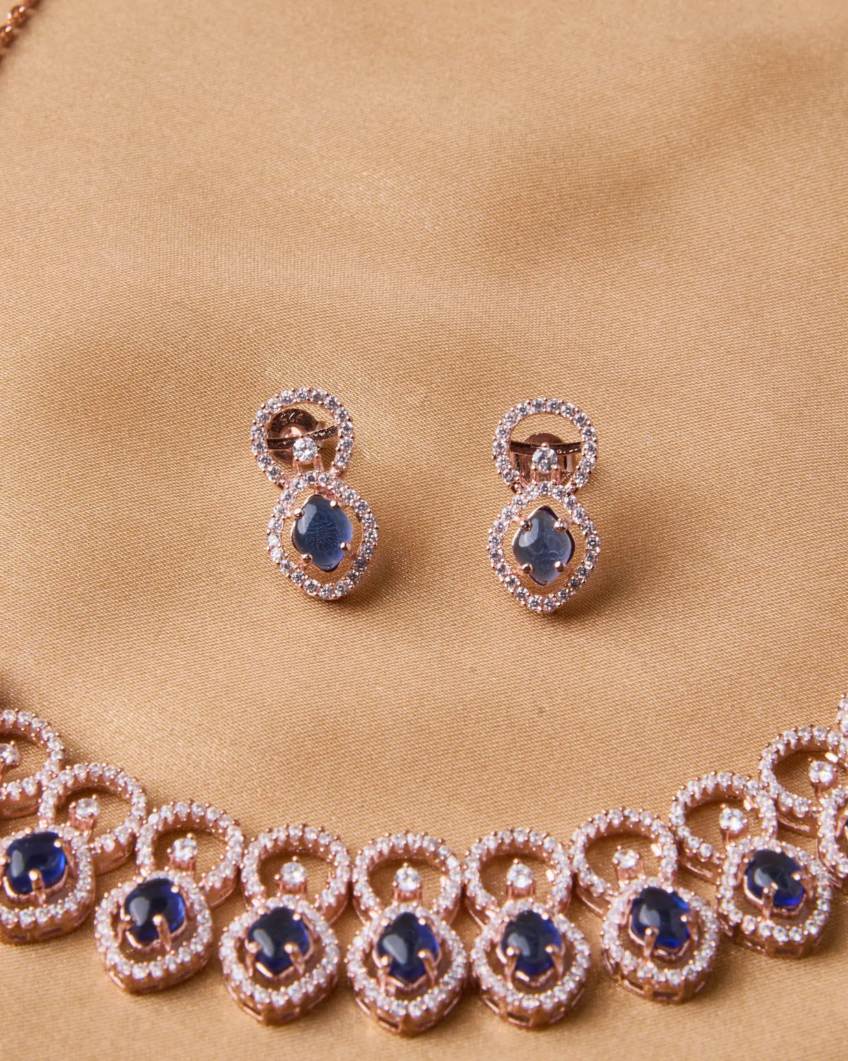 Silsila Ocean Bliss Rose Gold Necklace