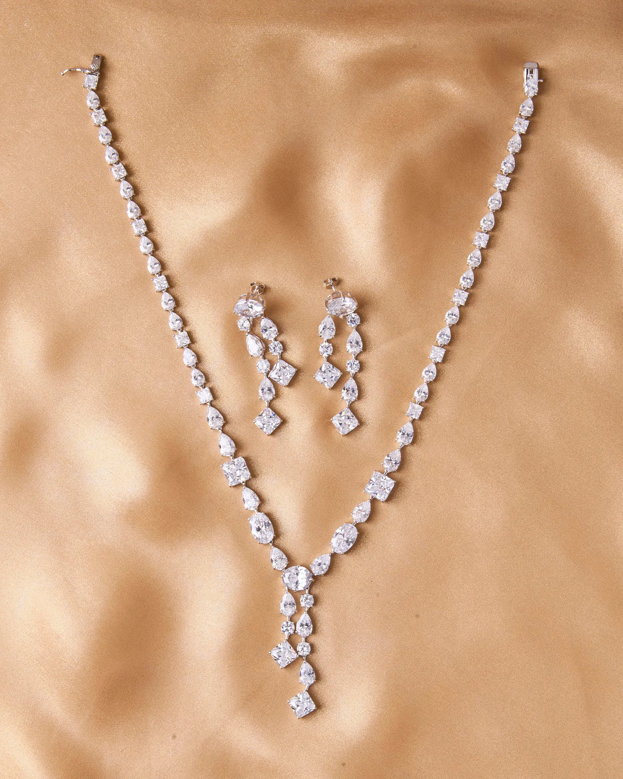 Ethereal Spark Statement Necklace