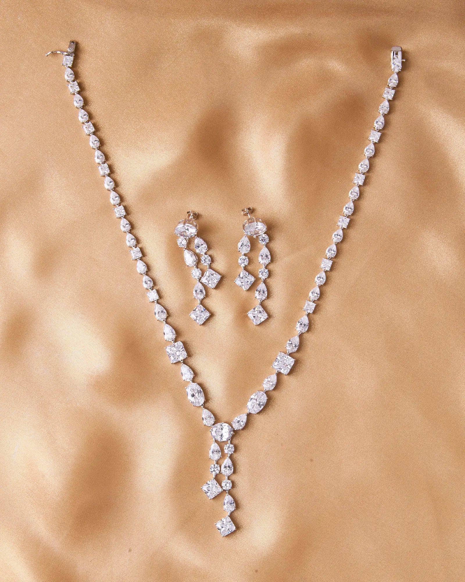 Ethereal Spark Statement Necklace