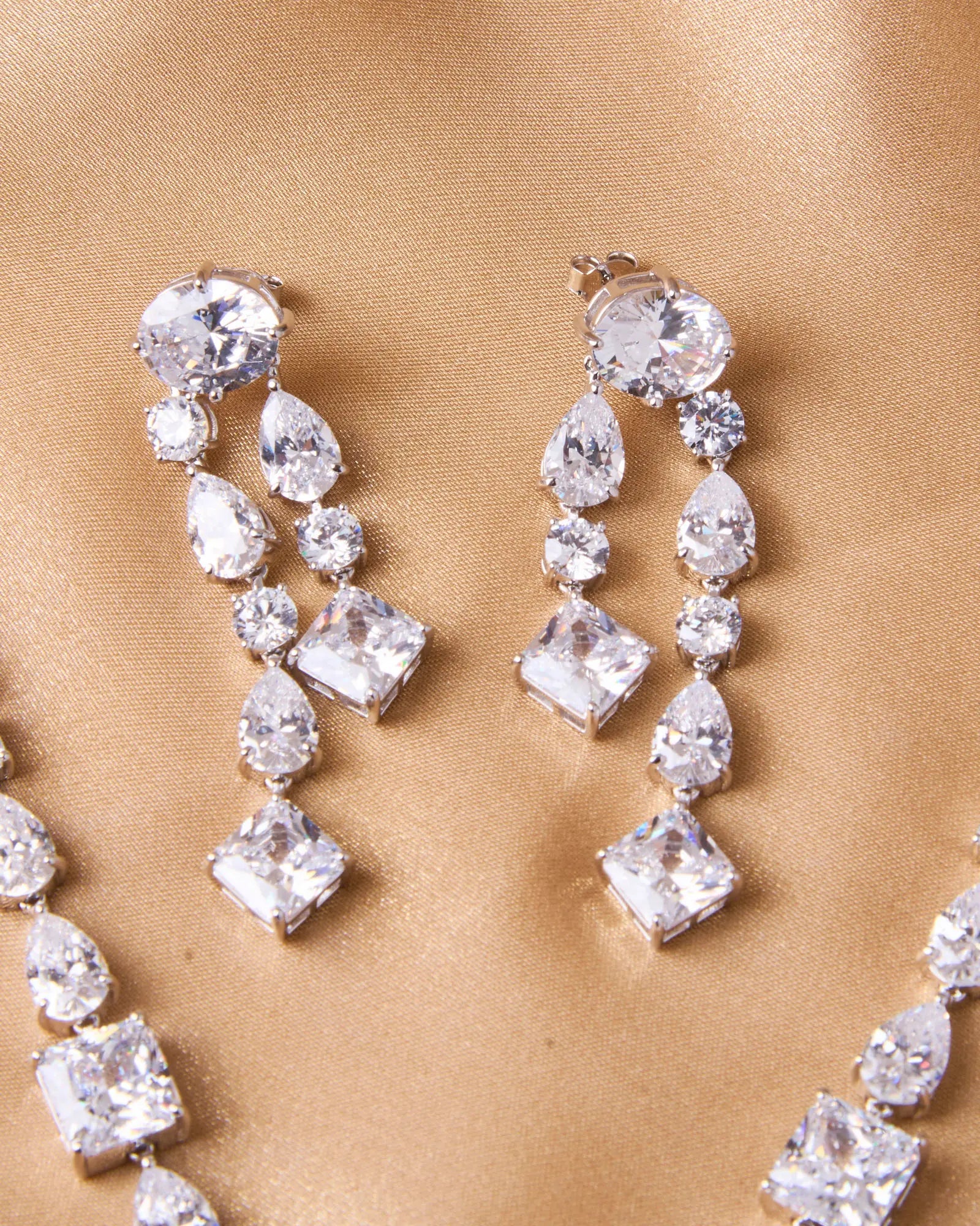 Ethereal Spark Statement Necklace