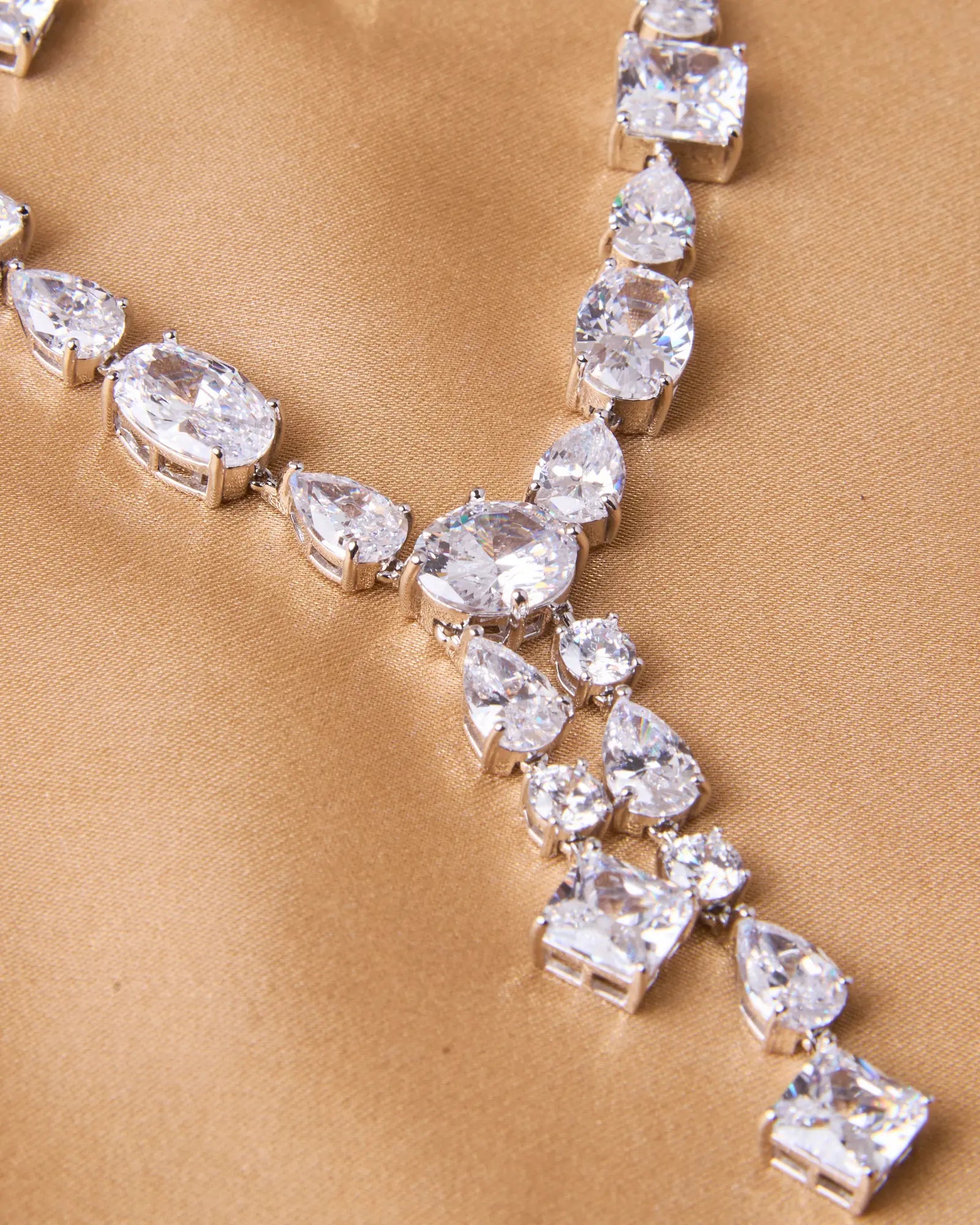 Ethereal Spark Statement Necklace