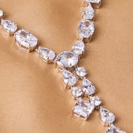 Ethereal Spark Statement Necklace