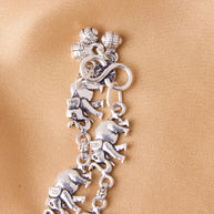Silsila Traditional Silver Anklets
