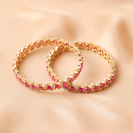Silsila Ruby Shakti Bangle