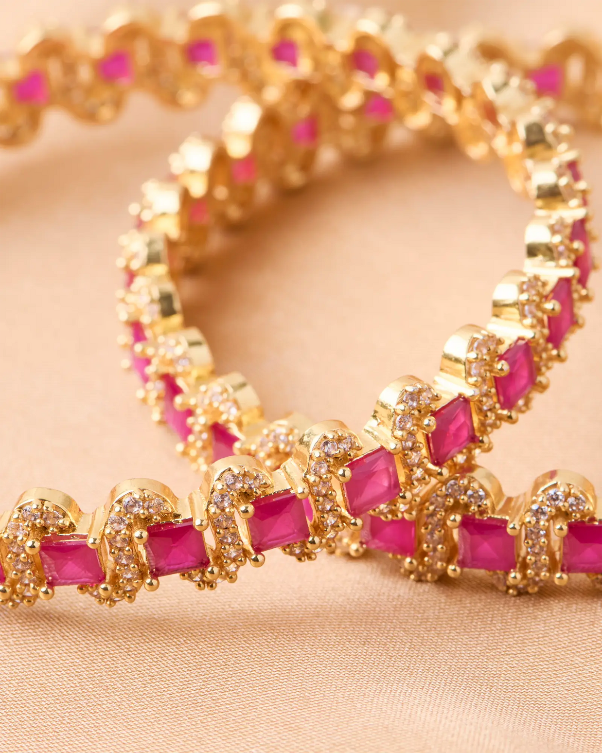 Silsila Ruby Shakti Bangle