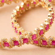 Silsila Ruby Shakti Bangle