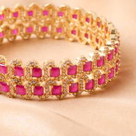 Silsila Ruby Shakti Bangle