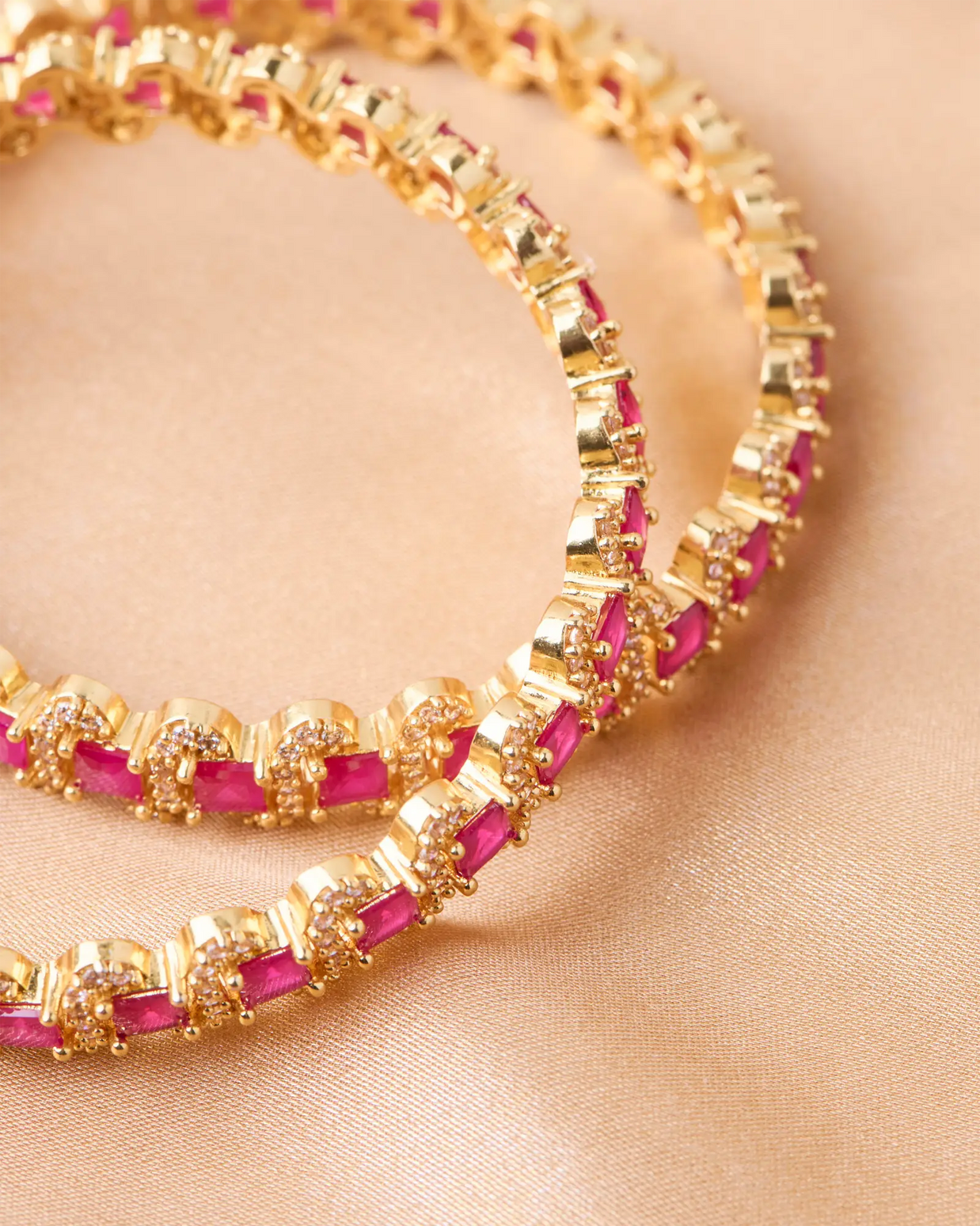 Silsila Ruby Shakti Bangle