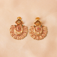 Antique Lakshmi Kaas Jhumki