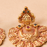 Antique Lakshmi Kaas Jhumki