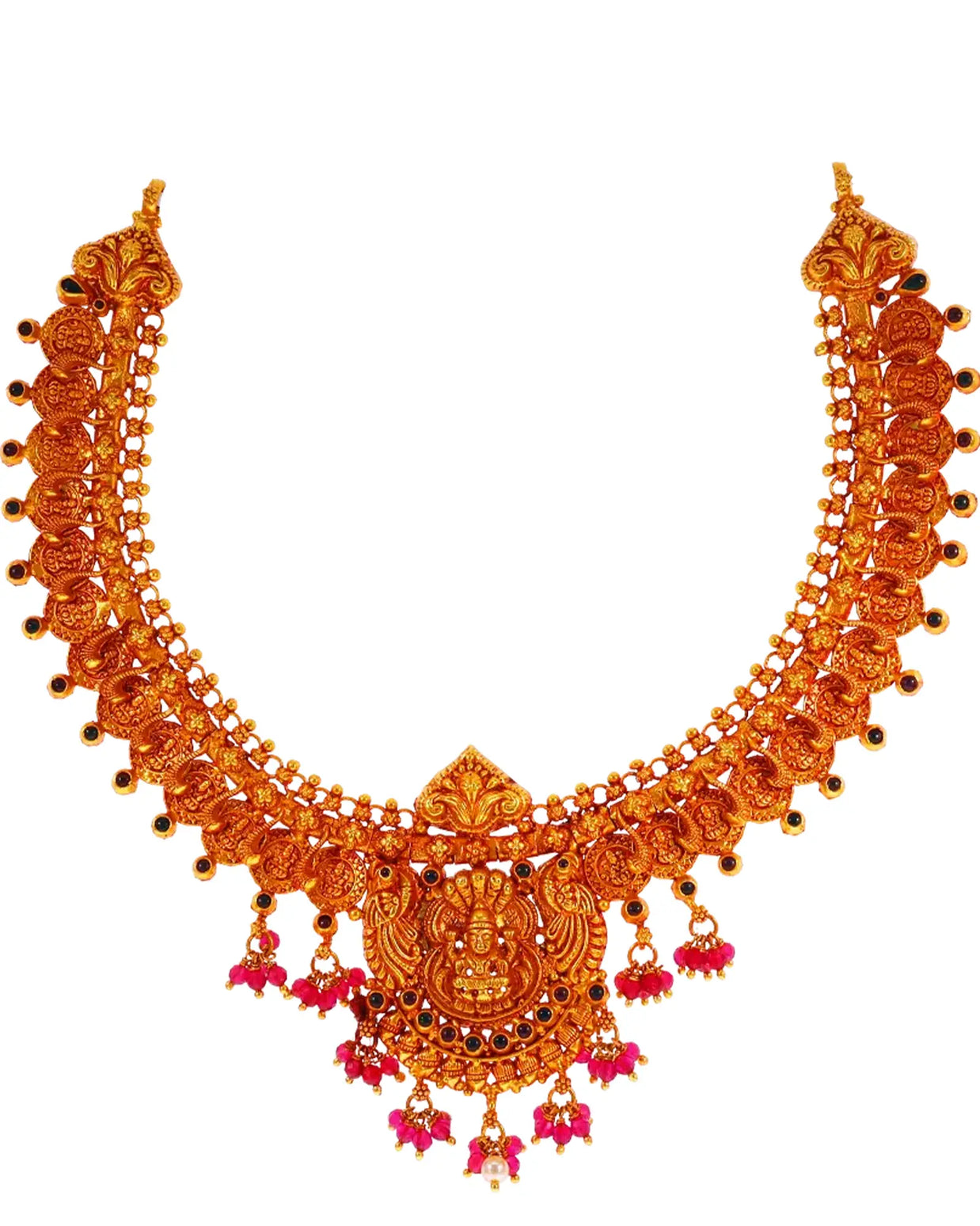 Royal Lakshmi Pearl Collar Necklace