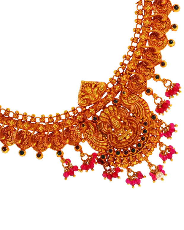 Royal Lakshmi Pearl Collar Necklace