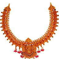 Royal Lakshmi Pearl Collar Necklace