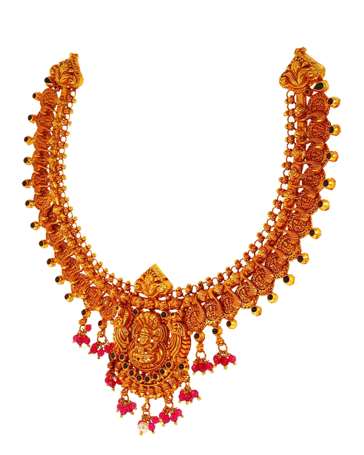 Royal Lakshmi Pearl Collar Necklace