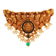 Royal Peacock Choker by Devah