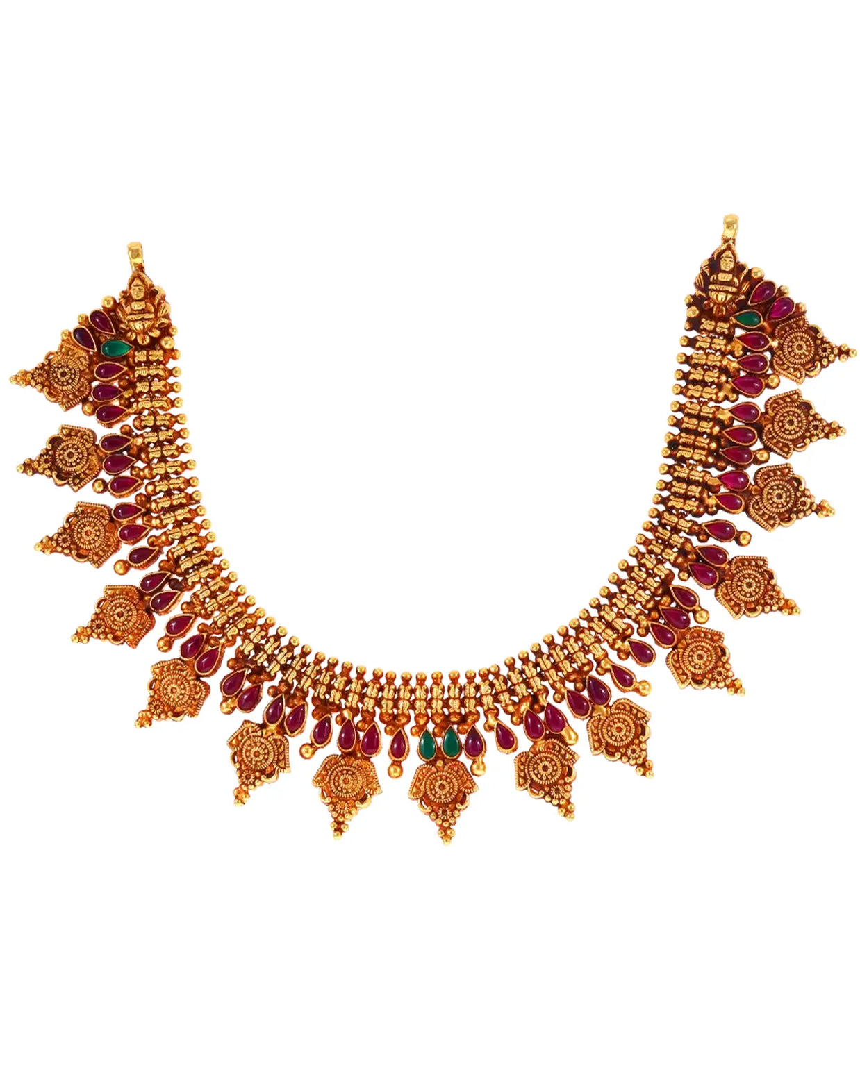 Royal Kundan Collar: Vintage Elegance