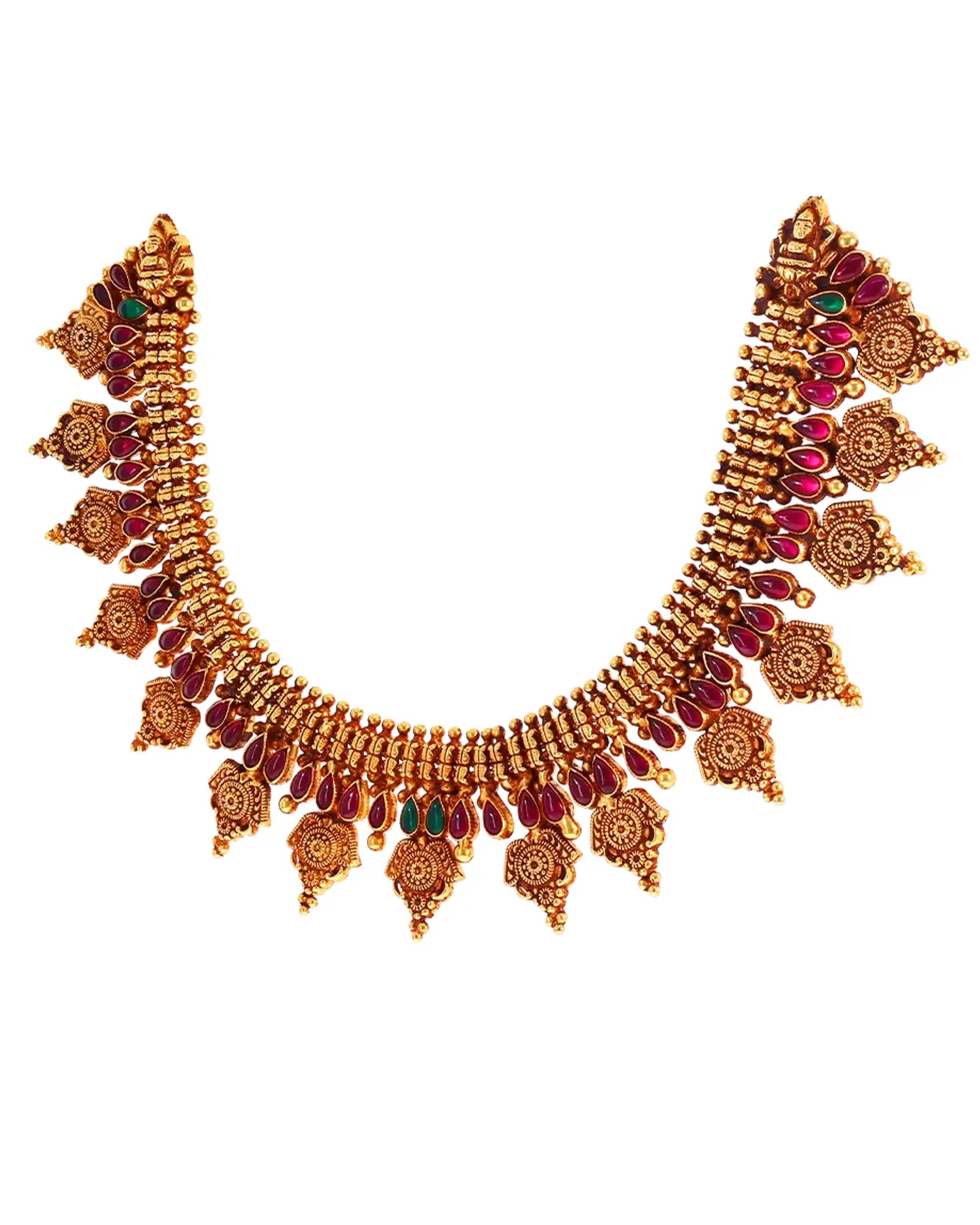 Royal Kundan Collar: Vintage Elegance