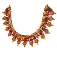 Royal Kundan Collar: Vintage Elegance