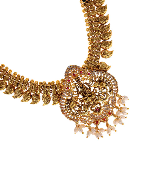 Royal Lakshmi Long Haar by Devah in 92.5 Silver