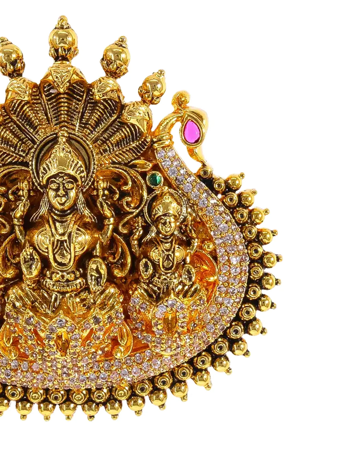 Eternal Elegance Antique Lakshmi Pendant