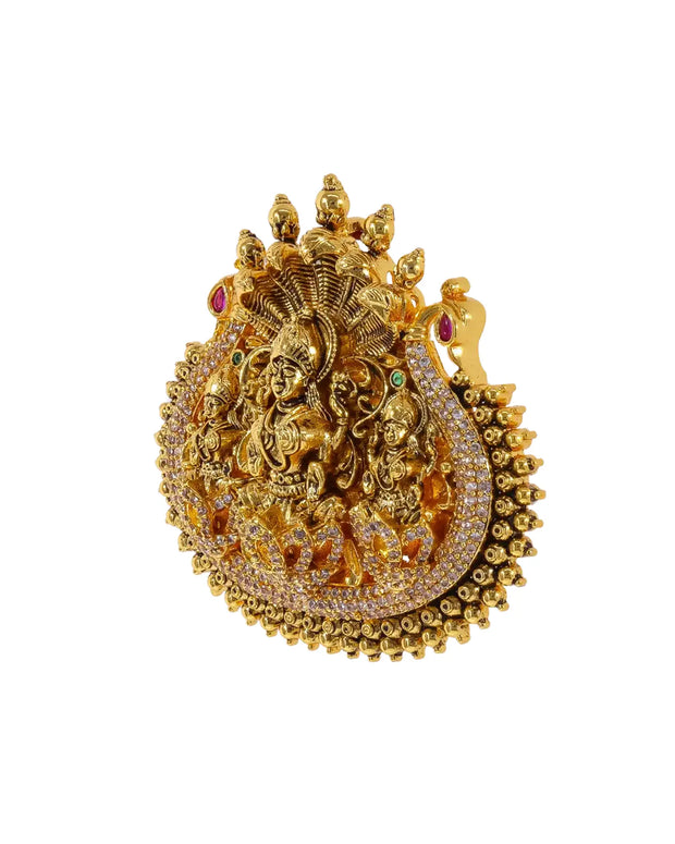 Eternal Elegance Antique Lakshmi Pendant