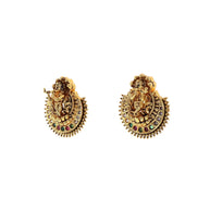 Krishna's Radiance: Antique Jhumka Elegance