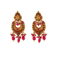 Royal Red Chandbalis by Devah