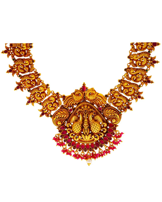 Royal Blossom Matinee Haram in 92.5 Silver